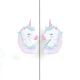 Handcrafted Acacia Wood Magic Mane Unicorn Handle Pair